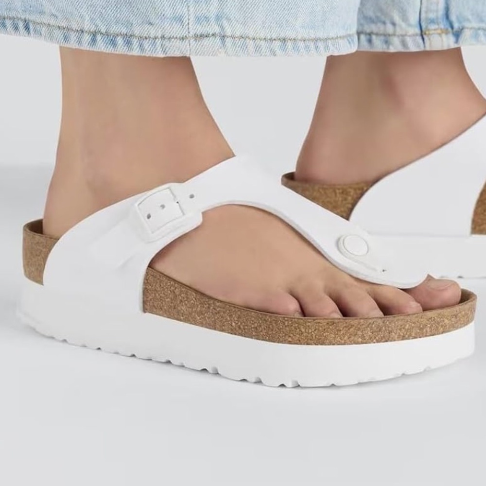 Birkenstock Papillio Gizeh Flex Platform Sandals NWT [S65]